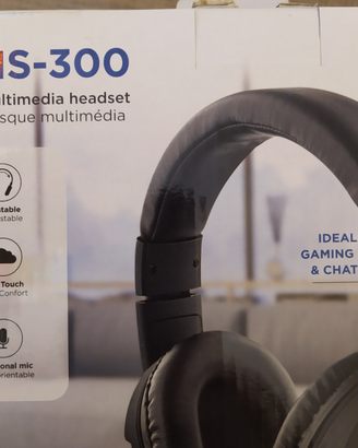 TnB HS-300 cuffia con microfono NUOVA