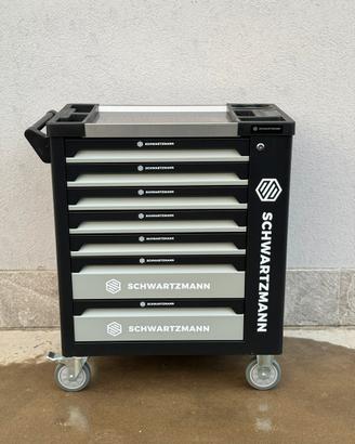 Carrello officina SCHWARTZMANN con utensili