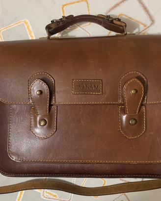 Borsa in vero cuoio, anni’90, vintage