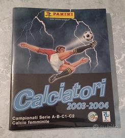 Calciatori 2003-04 album completo con aggiornament