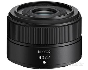 Nikon Nikkor Z 40 f/2 NUOVO