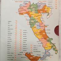 cartina distanze e cartellonistica stradale 