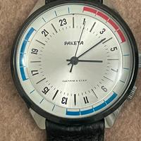 Raketa 24h “Made in USSR”- 39mm- doppia corona-