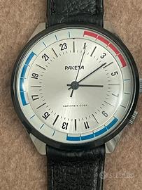 Raketa 24h “Made in USSR”- 39mm- doppia corona-