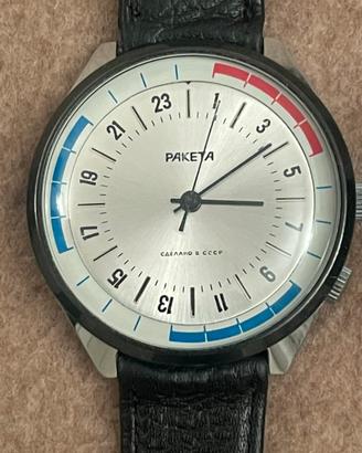 Raketa 24h “Made in USSR”- 39mm- doppia corona-