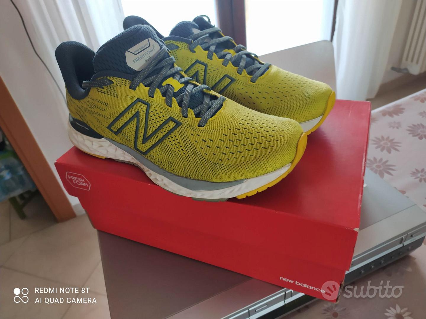 New balance sales 420 bambino giallo