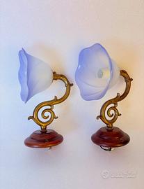 Lampade Abat-jour  anni '70 a forma di fiore