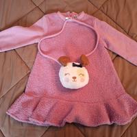 Vestito manica lunga con borsetta Mayoral