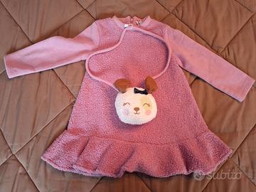 Vestito manica lunga con borsetta Mayoral