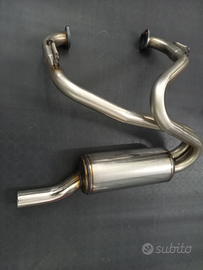 Scarico fiat 500 126 modello giannini