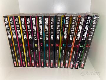 Chainsaw man manga - vol da 1 a 15