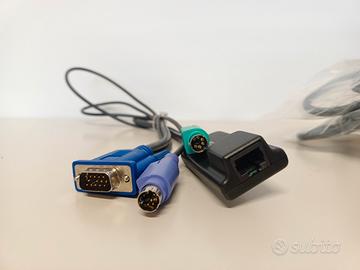 Originale HP IP KVM Adattatore VGA + 2x Ps/2 - RJ
