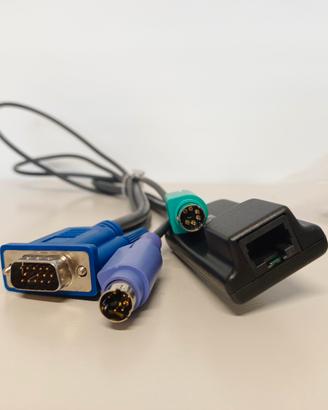 Originale HP IP KVM Adattatore VGA + 2x Ps/2 - RJ