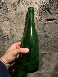 Bottiglie per vino vetro verde vintage