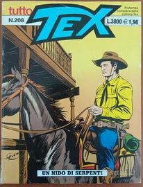Tex 208 - tutto Tex - Un nido di serpenti