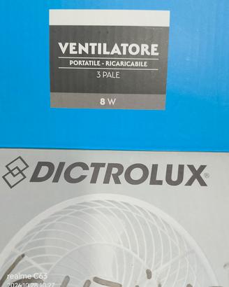 ventilatore ricaricabile
