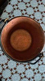 paiolo in rame per polenta