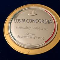 Medaglia commemorativa VARO Costa Concordia
