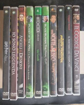 Film in Dvd lotto di 8 film avventura