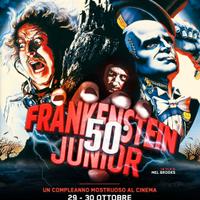 Locandina film FRANKENSTEIN JUNIOR 50 anniversario