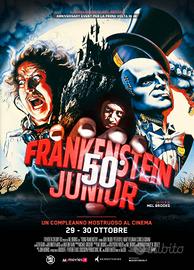 Locandina film FRANKENSTEIN JUNIOR 50 anniversario