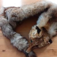 STOLA DA COLLO A SCIALLE IN VERA PELLICCIA DI VOLP