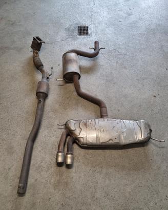 Scarico completo originale golf 5 gti