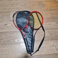 Set 2 racchette head+portaracchette(1/2 racchette)