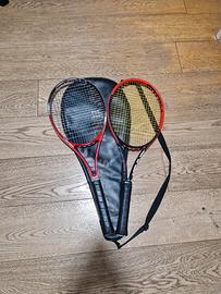 Set 2 racchette head+portaracchette(1/2 racchette)