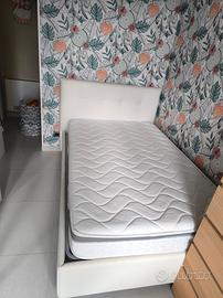 LETTO CONTENITORE BIANCO