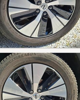 n. 4 Cerchi auto Volvo 18''5 -Spoke Black Diamond 