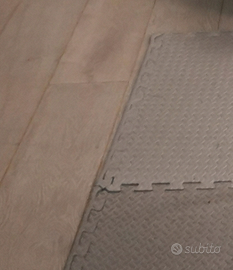 Tappetino Puzzle in gomma 60x60cm - 12 pezzi