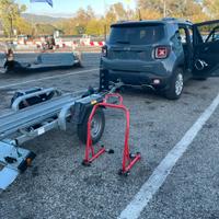 Rimorchio, carrello moto, attrezzature sportive