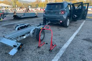 Rimorchio, carrello moto, attrezzature sportive