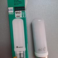 lampadine led tubolare  8 w luce calda