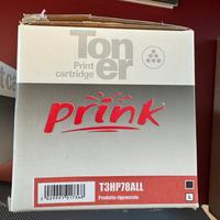 Toner Prink T3HP78ALL (2 pezzi) per HP P1560 78A
