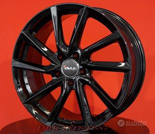 Cerchi lega 17 AVUS AC-518 Glossy Black AUDI SEAT 