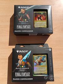 Magic Final Fantasy 2Mazzi Commander Cloud Tidus