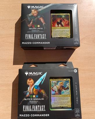 Magic Final Fantasy 2Mazzi Commander Cloud Tidus