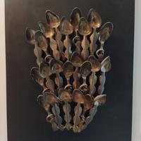 FERNANDEZ ARMAN multiplo bronzo Cucchiai africani