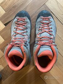 Pedule da tracking Scarpa, Gore-tex, Vibram, n.37.