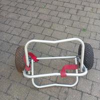 carrello per canoa