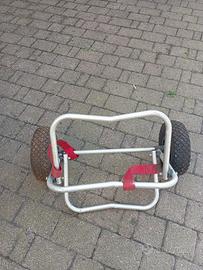 carrello per canoa