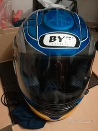 Casco moto BYE integrale Yamaha Bargy Design