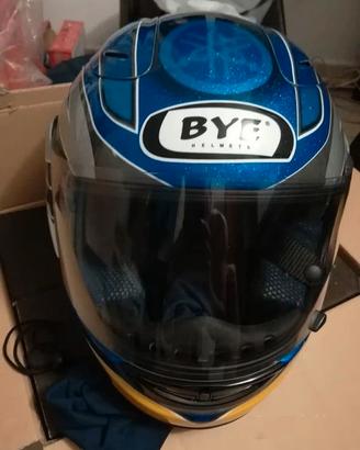 Casco moto BYE integrale Yamaha Bargy Design