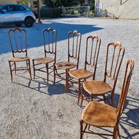 sedie fratelli chiavari anni 50