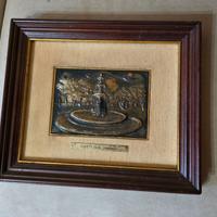 QUADRO ARGENTO 800 - BASSORILIEVO ARTIGIANALE