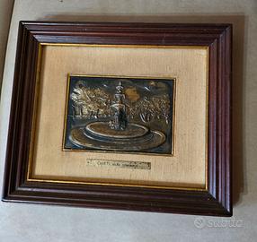 QUADRO ARGENTO 800 - BASSORILIEVO ARTIGIANALE