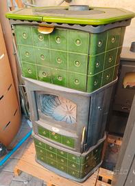 stufa a legna con forno