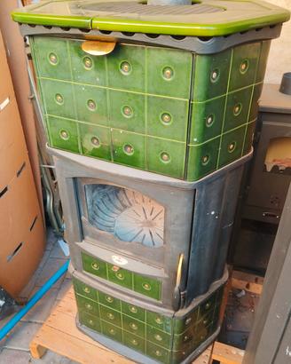 stufa a legna con forno